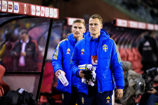 Carl Starfelt and Viktor Claesson of Sweden