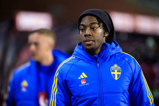 Anthony Elanga of Sweden