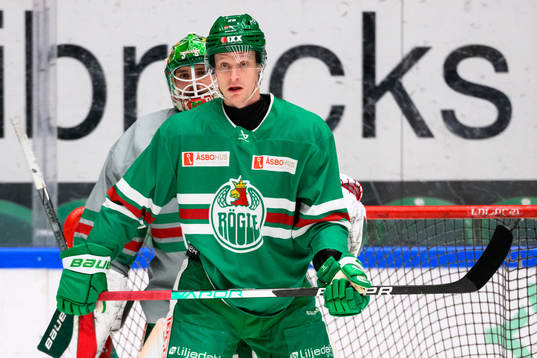 Målvakt Christoffer Rifalk och Anton Bengtsson