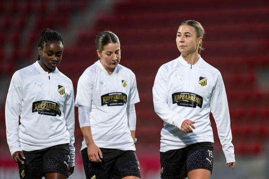 Monica Jusu Bah, Ruby Grant and Alexandra Hellekant