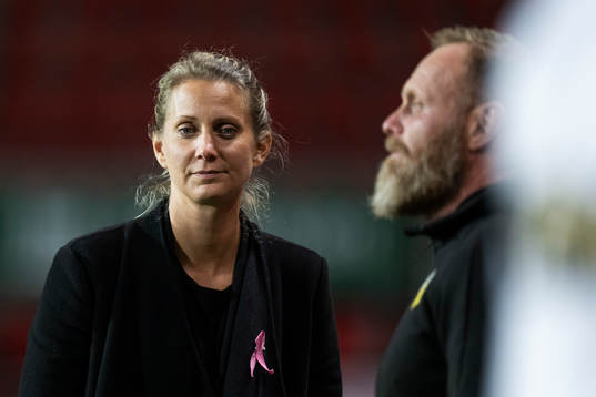 Vice CEO/head of communications Malin Fahlen and head of