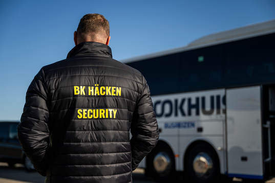 Nicklas Möller head of security of Häcken