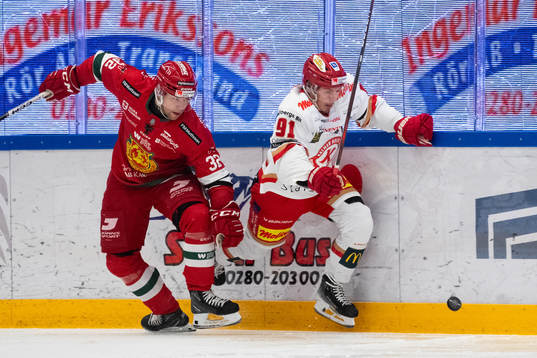 Moras Markus Modigs och Kalmars Victor Laz