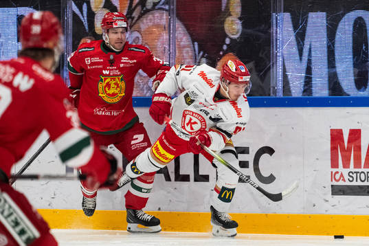 Moras Markus Modigs och Kalmars Victor Laz