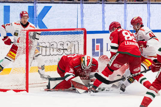 Moras målvakt Waltteri Ignatjew Roope Laavainen Kalmars