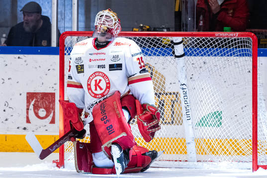 Kalmars målvakt Jonathan Stålberg deppar