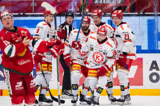 Kalmars Martin Schreiber, Kim Strömberg, Markus Palmberg