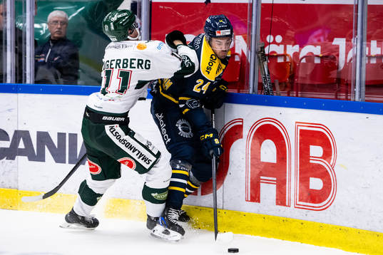 Tingsryds Lucas Lagerberg och Södertäljes Jacob Dahlström
