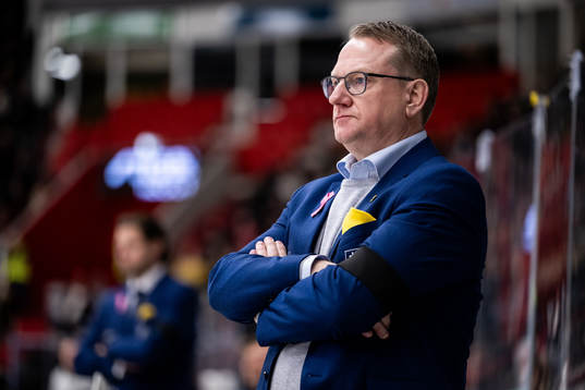 Södertäljes tränare Magnus Bogren