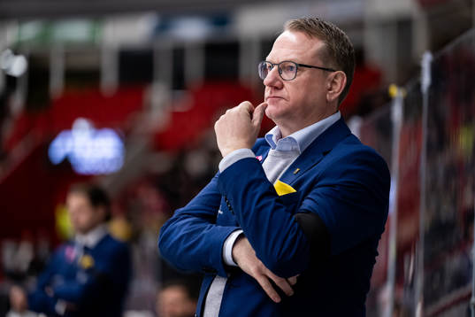 Södertäljes tränare Magnus Bogren