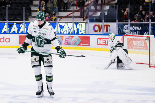 Tingsryds Gustav Olhaver och Daniel Rosengren deppar