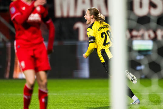 Anna Anvegård of Häcken celebrates