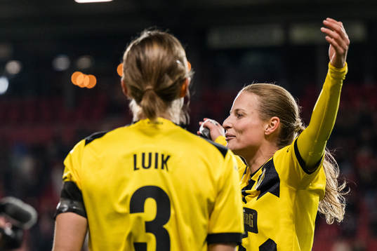 Anna Anvegård of Häcken celebrates
