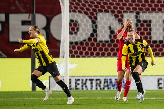 Filippa Curmark and Marika Bergman Lundin of Häcken