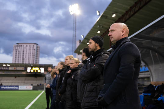 Head coach Joel Kjetselberg of Rosengård