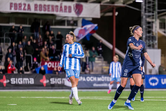 Olivia Schough of Rosengård celebrates