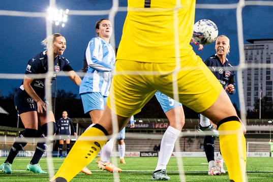 Emma Jansson and Caroline Seger of Rosengård against