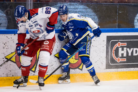 Oskarshamns Patrik Karlkvist och Leksands Marcus Karlberg