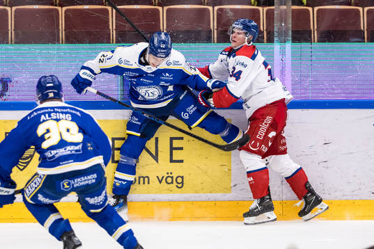 Leksands Lukas Vejdemo och Oskarshamns Olli Palola