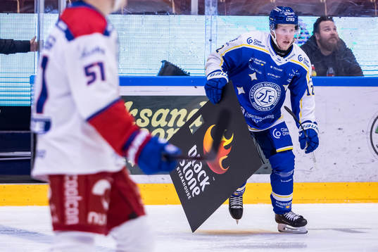 Leksands Kalle Östman jubel