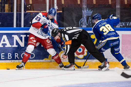 Oskarshamns Gustaf Westlund och Leksands Olle Alsing