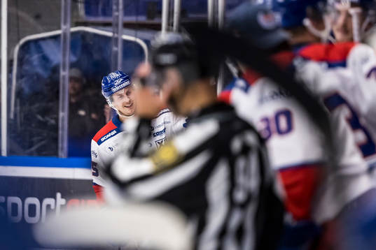 Oskarshamns Nick Olesen jubel