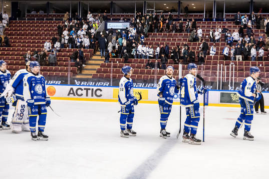 Leksands spelarna deppar