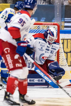 Oskarshamns målvakt Emil Kruse