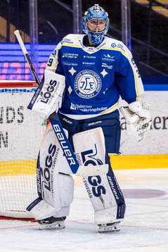 Leksands målvakt Filip Larsson