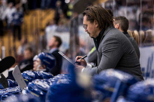Leksands tränare Björn Hellkvist