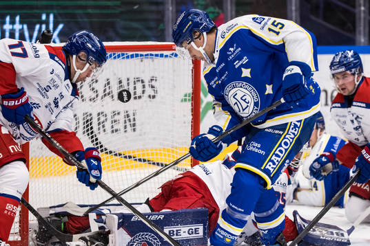 Oskarshamns Jonas Engström och Leksands Max Veronneau