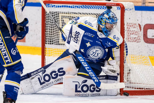 Leksands målvakt Filip Larsson