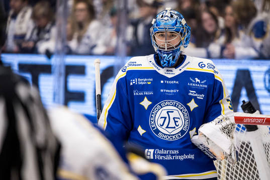 Leksands målvakt Filip Larsson