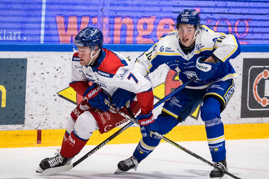 Oskarshamns Nace Langus och Leksands Anton Johansson