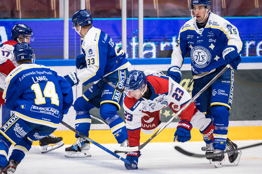 Oskarshamns Gustaf Westlund och Leksands Max Veronneau