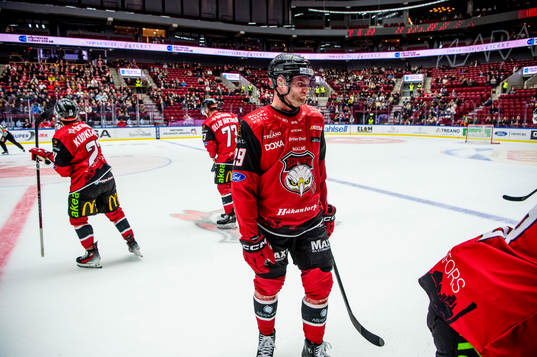 Malmö Redhawks Kim Rosdahl deppar