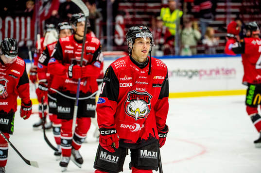 Malmö Redhawks Johan Olofsson deppar