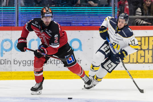Örebros Rasmus Rissanen och HV71s Isac Brännström