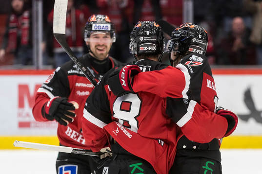 Örebros Samuel Johannesson, Rasmus Rissanen och William