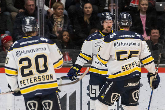 HV71s Anton Strålman jublar