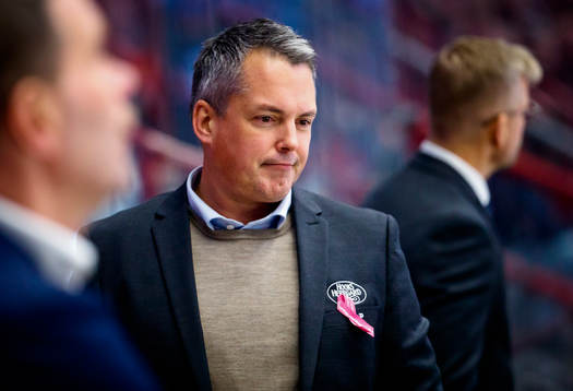 HV71s tränare Tomas Montén