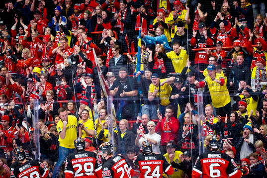 under ishockeymatchen i SHL mellan Örebro och HV71