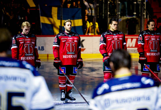 Örebros Jonathan Lekkerimäki, Robin Norell, Axel Sundberg
