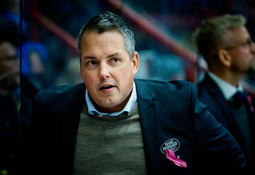 HV71s tränare Tomas Montén