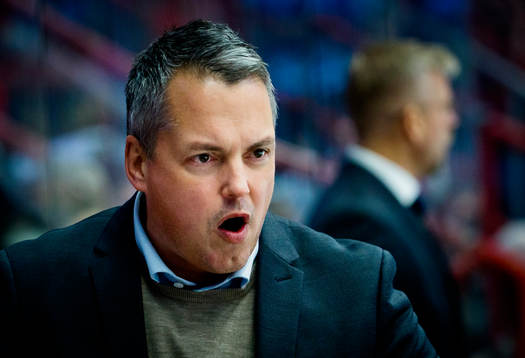 HV71s tränare Tomas Montén
