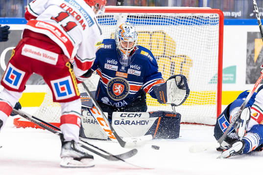 Växjös målvakt Adam Åhman