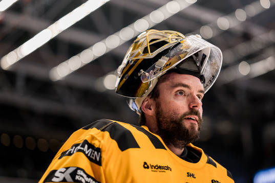 Skellefteås målvakt Gustaf Lindvall