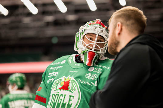Rögles målvakt Petr Kvaca