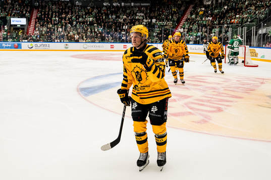 Skellefteås Anton Heikkinen jublar