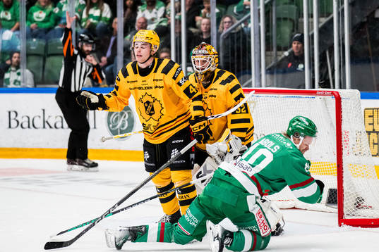 Skellefteås Elias Salomonsson och Rögles Rodrigo Abols